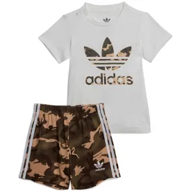 adidas Originals Shorts Tee Sæt White