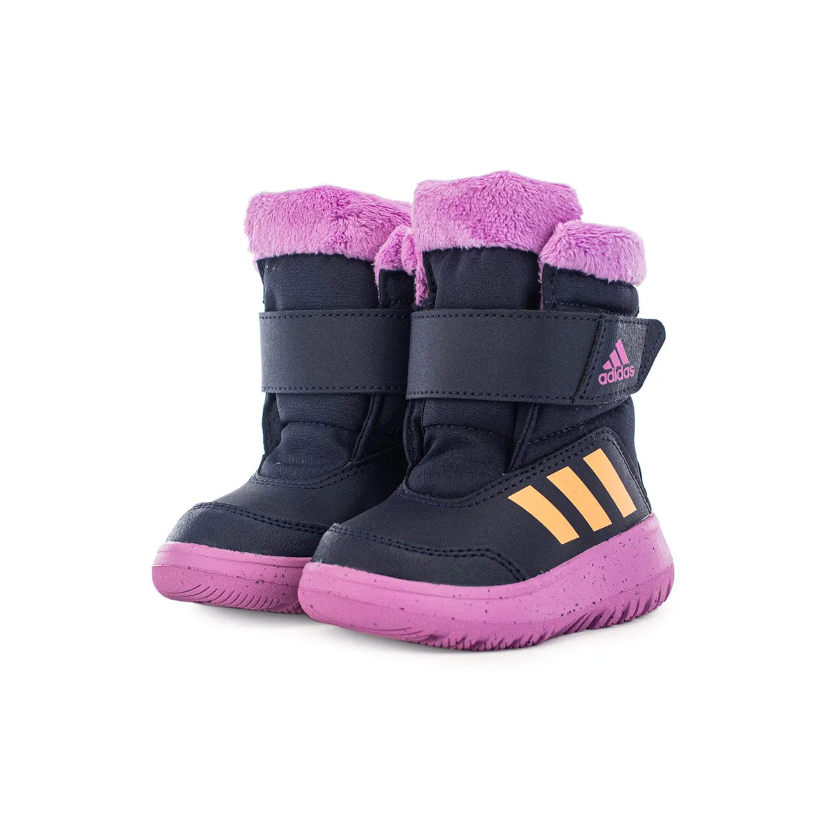 Adidas Winterplay Infant Boot GZ6799 - dunkelblau-rosa