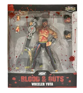 AEW : Wheeler Yuta "Forged in Combat" Blood & Guts Ringside Exclusive Figure Set