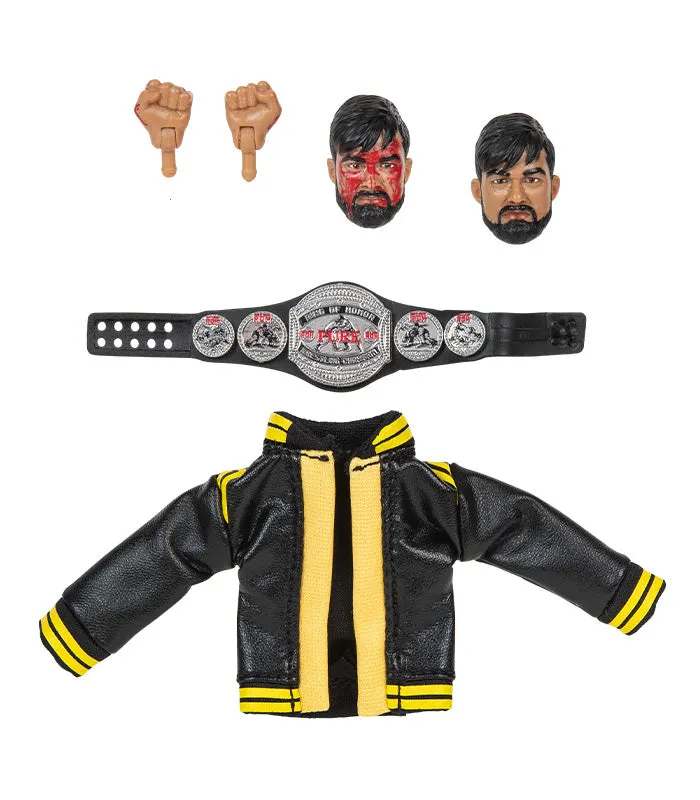 AEW : Wheeler Yuta "Forged in Combat" Blood & Guts Ringside Exclusive Figure Set