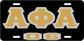 Alpha APA 06 Tag Black/Gold/Silver