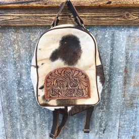 American Darling Cowhide Tooled Backpack