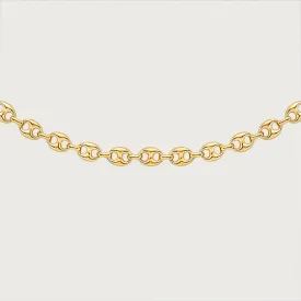 Anchor Link Chain Necklace in 9K Gold