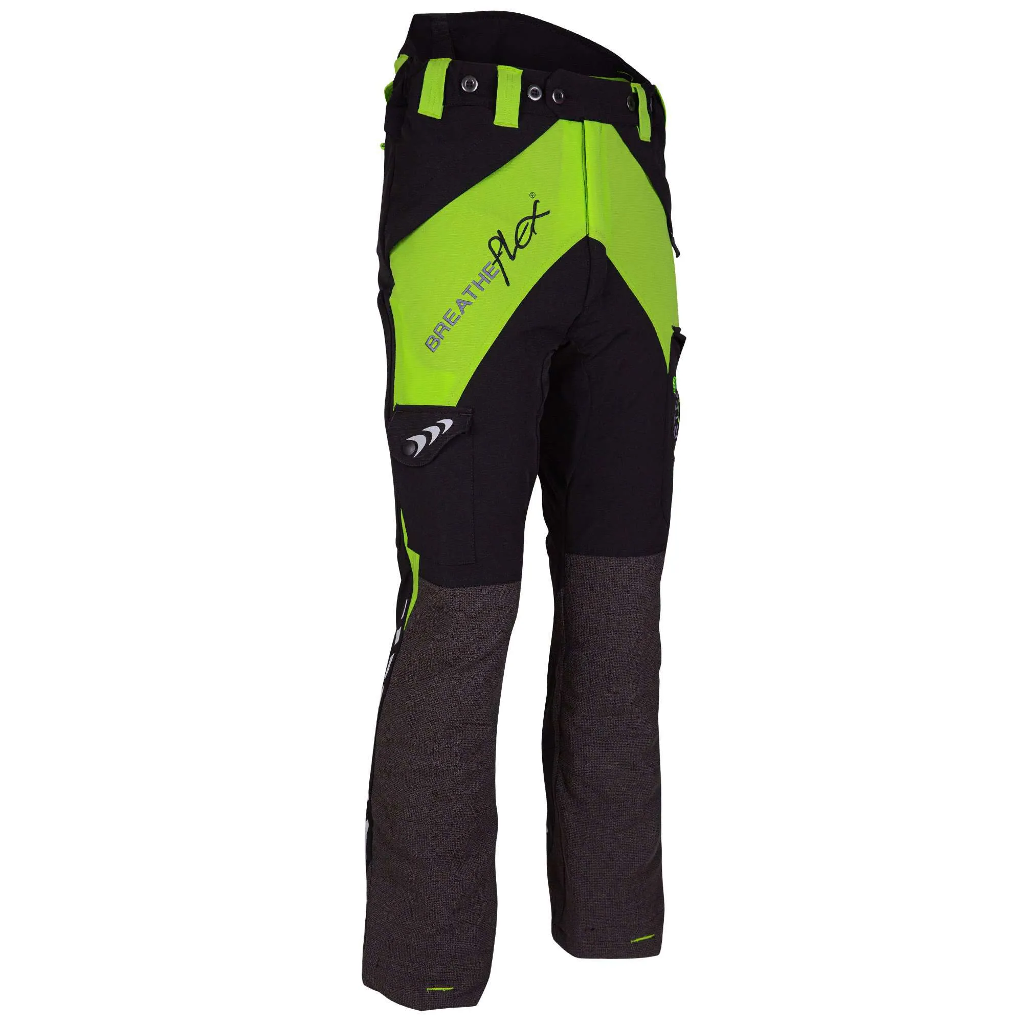 AT4050/AT4040/AT4035 Breatheflex Chainsaw Pants Design C Class 1/2/3 - Lime