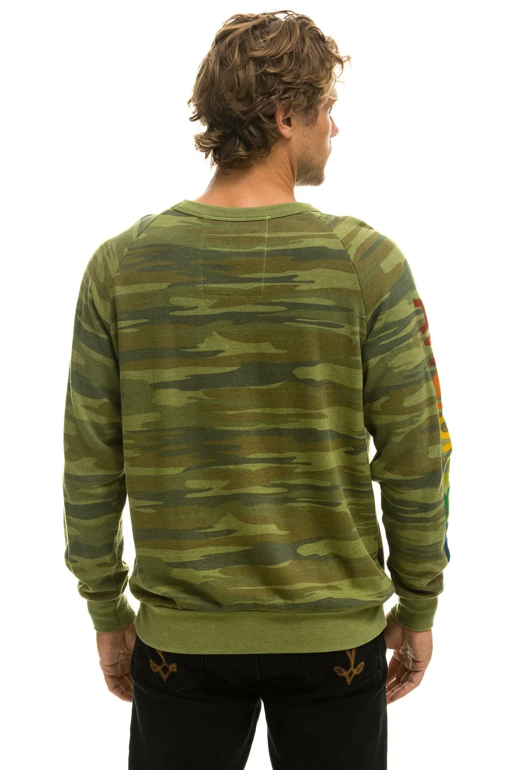 AVIATOR NATION MILL VALLEY  SWEATSHIRT - CAMO