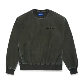 Awake NY Pigment Dyed Embroidered Sweatshirt