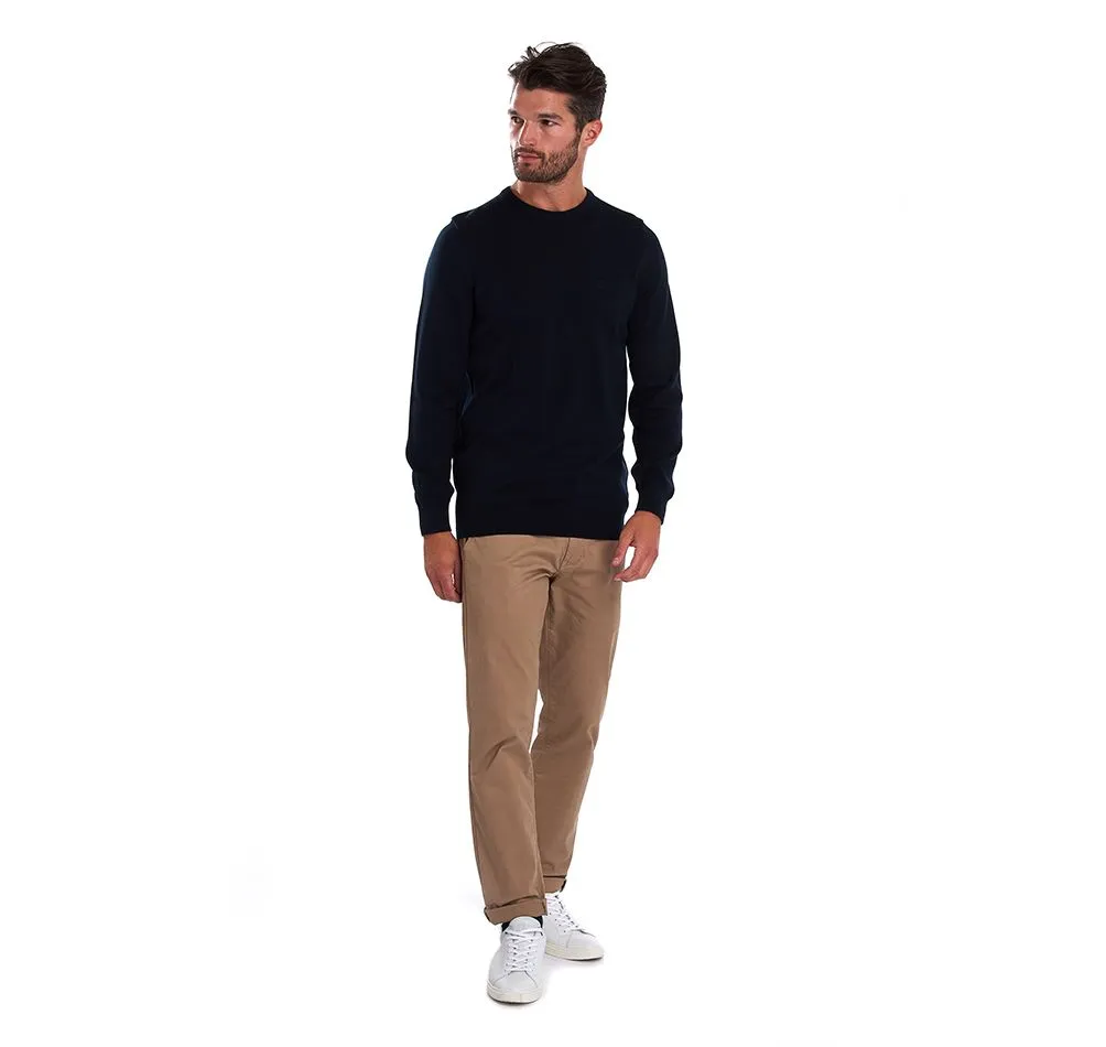 Barbour Men's Pima Cotton Crew Neck Jumper