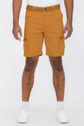 BELTED CARGO SHORT