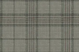 Brown Check 83% Wool 17% Linen (Ref-417468)