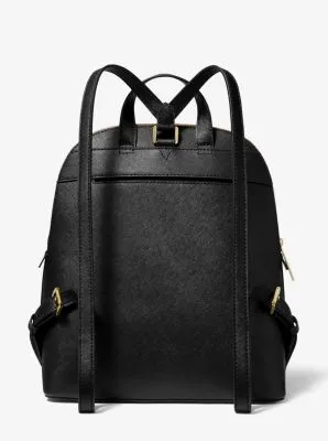 Cindy Large Saffiano Leather Backpack