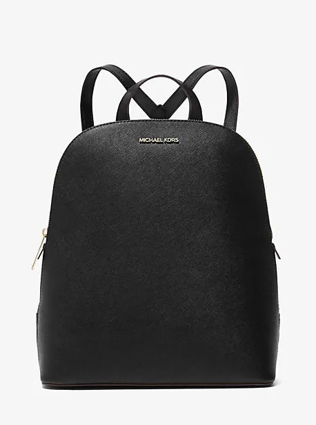 Cindy Large Saffiano Leather Backpack