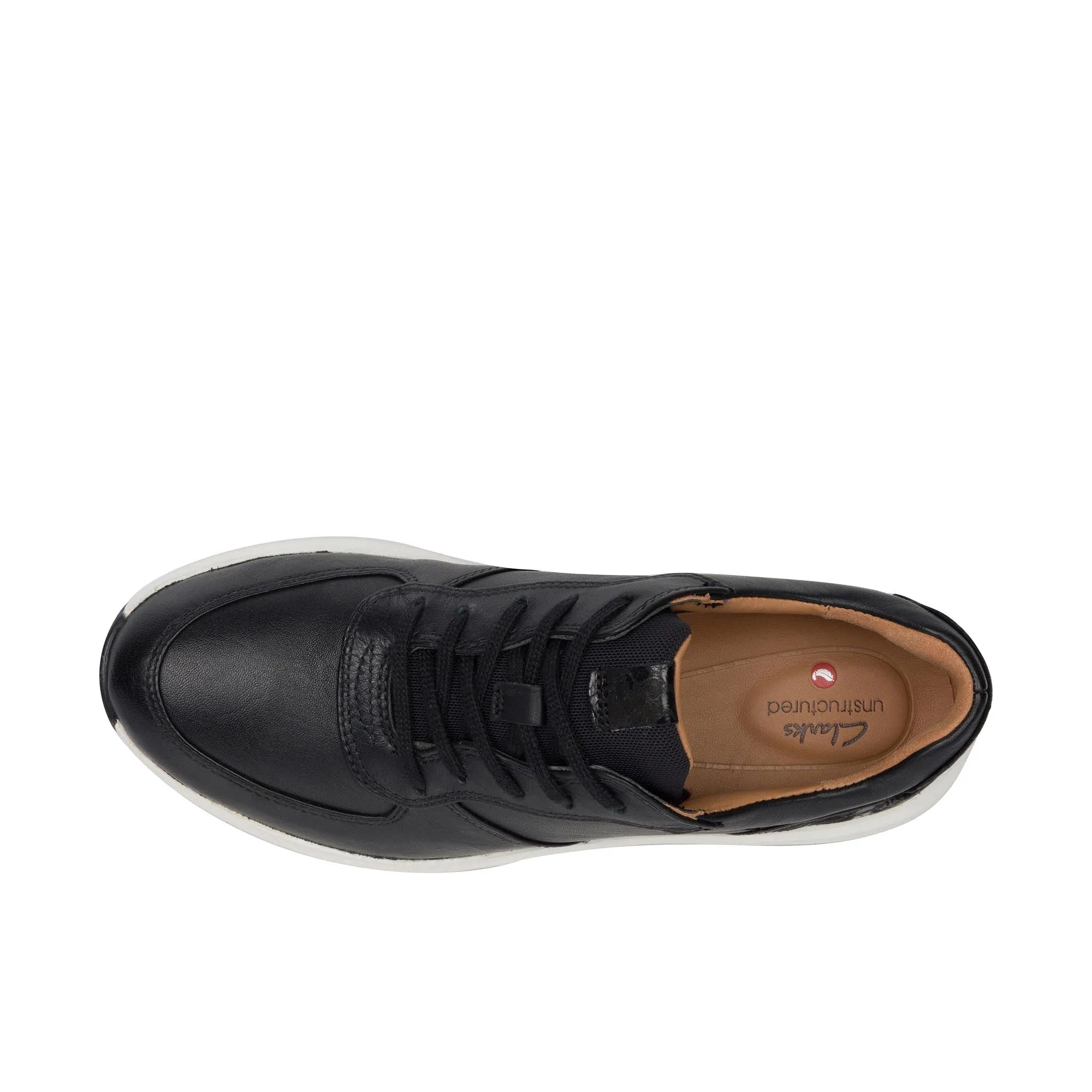 Clarks Womens Un Rio Sprint Black Combination Leather