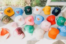 Game Day/Custom Imperfect Heart Trucker Hats