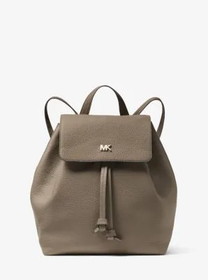 Junie Medium Pebbled Leather Backpack