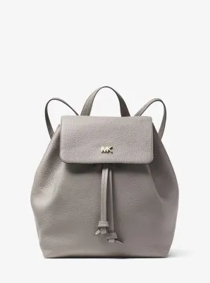 Junie Medium Pebbled Leather Backpack