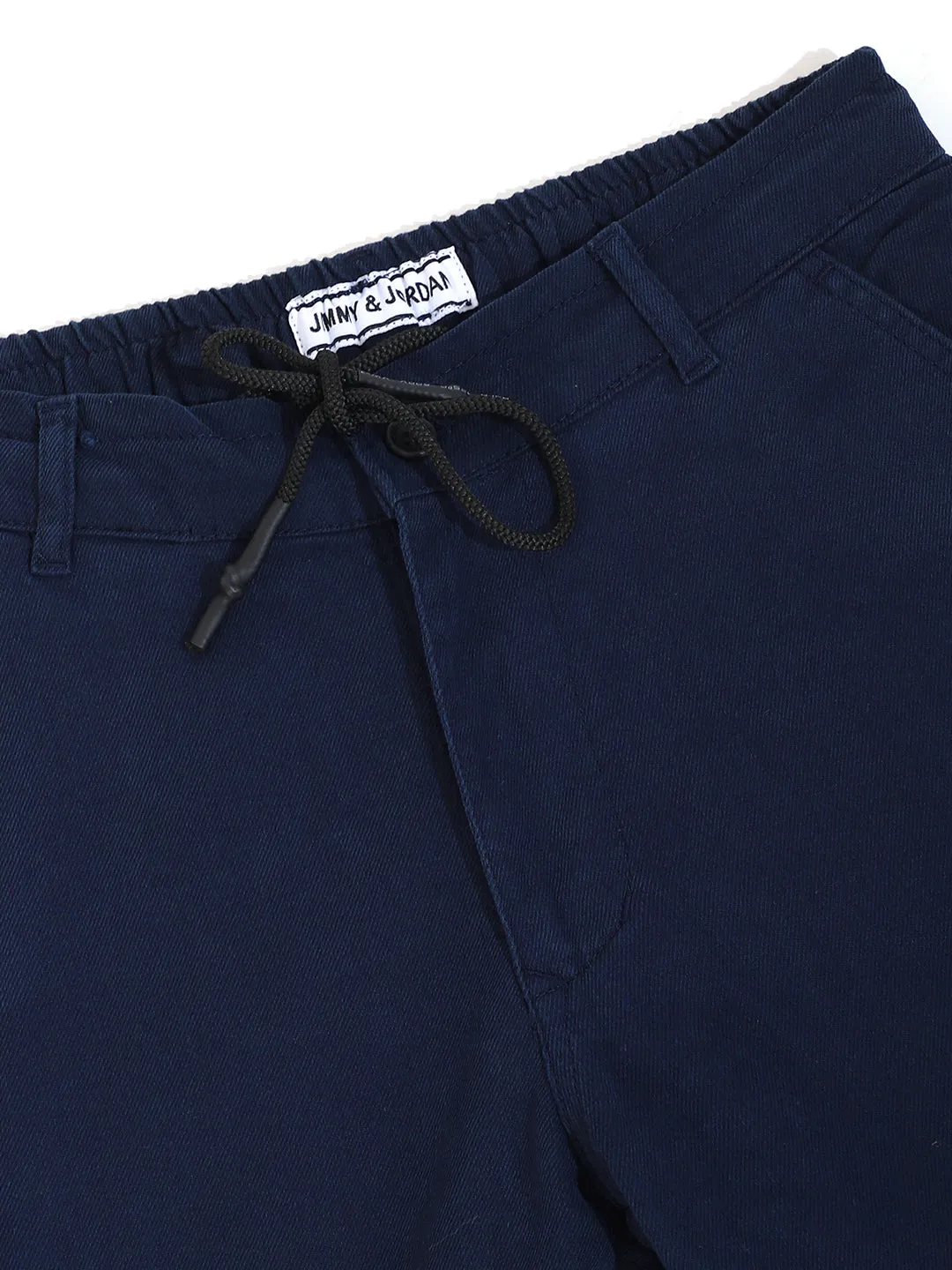 Navy Cotton Drill 8 pocket Baggy Fit Cargo