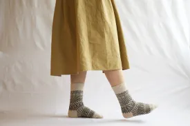 NISHIGUCHI KUTSUSHITA - Oslo Woo Jacquard Sock