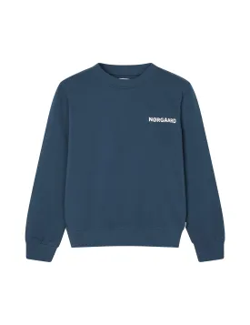 Organic Sweat Solo Sweatshirt, Midnight Navy